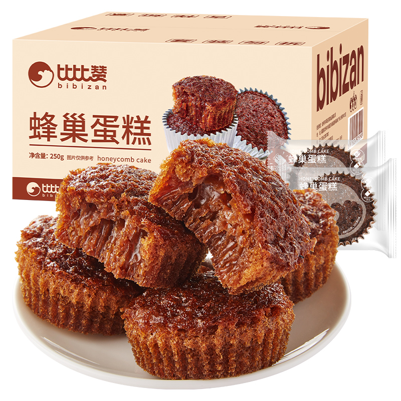 比比赞蜂巢蛋糕250g【N】