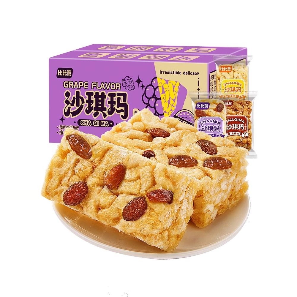 比比赞沙琪玛面包早餐新中式糕点