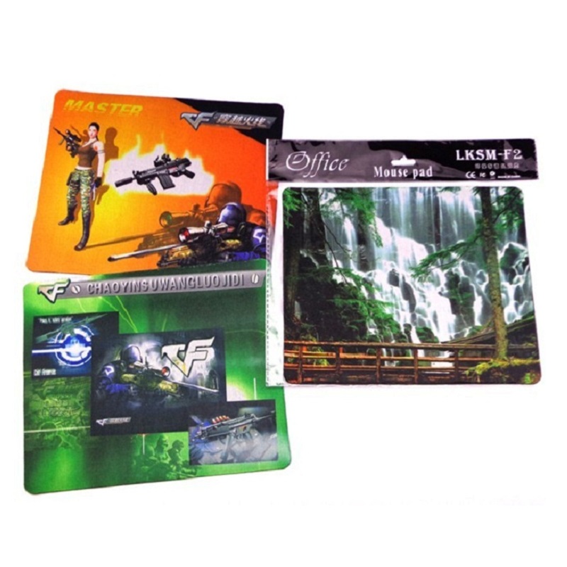 f2专业游戏鼠标垫柔软图案随机