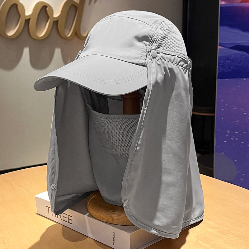 遮阳帽钓鱼登山男夏季钓鱼帽防晒