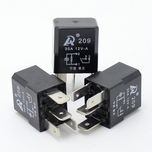AP 紫罗兰汽车继电器 12V 30A 4脚 常开型 防水 油泵 雾灯用