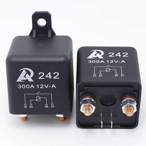 AP200A300A汽车长时间启动继电器大电流带背12V24V直流宁波普正