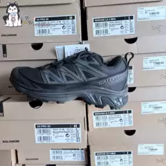 Xiao Chu Salomon Xt6 All-Black Outdoor Functional Shoes Casual Shoes Running Shoes 417413