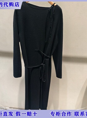 LESS国内专柜代购2025冬新款长袖毛衫连衣裙2PBG18680-2595