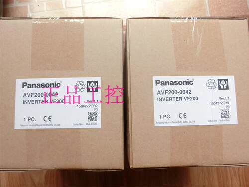 现货松下正品原装AVF200-0042 变频器200V 0.4KW替代AVF100-0042 - 封面
