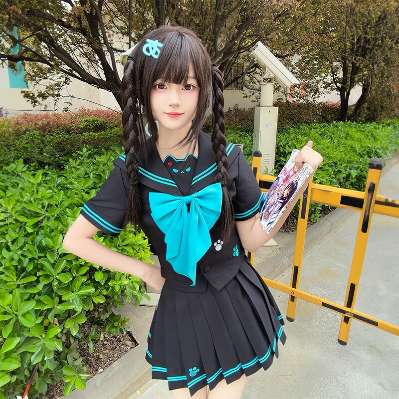 套装女上衣百褶裙两件套连衣裙