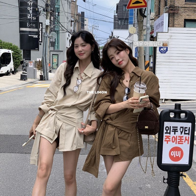 纯欲性感露背挂脖吊带连衣裙女夏季度假褶皱长裙绿色宽松a字裙子