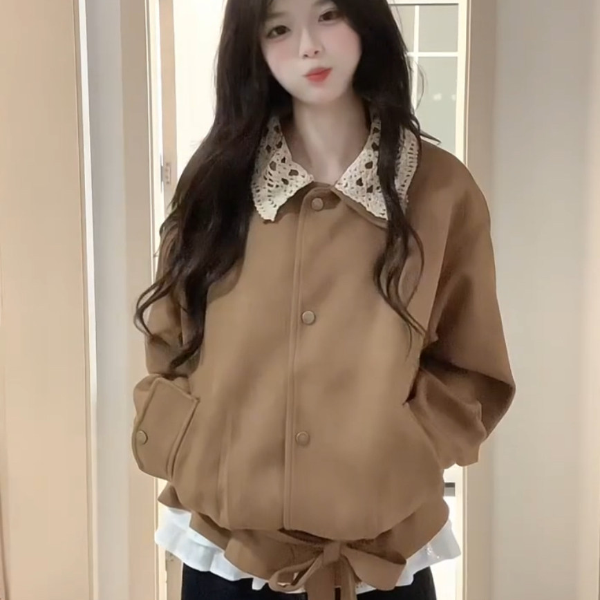 飒爽时尚外套女新款穿搭上衣女