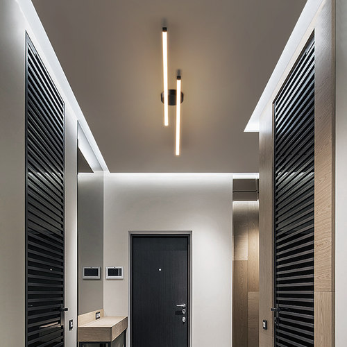 网红长条过道走廊玄关led吸顶灯