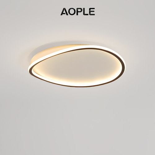 主卧室灯LED吸顶灯现代简约大气创意圆形客厅灯时尚温馨房间灯具