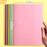 Картон, оригами ручной работы, детский комплект, цветная карта для детского сада, поделки из бумаги для школьников, художественная художественная роспись для рисования, увеличенная толщина, DIY