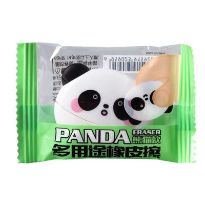熊猫多用途橡皮擦创意多功能合一