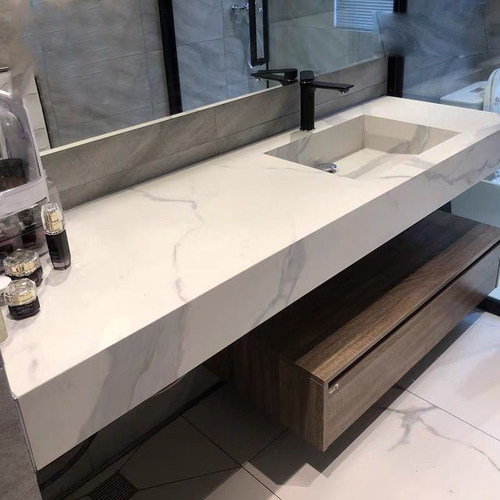 套装现代简约岩板网红浴室柜组合