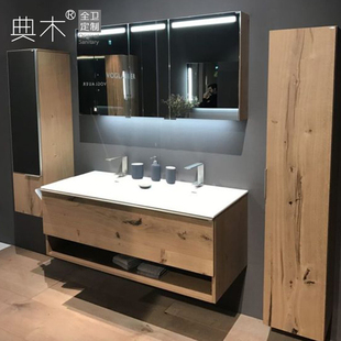 中古浴室柜洗脸池柜组合洗手盆台一体洗漱台组合柜洗手池卫浴台盆