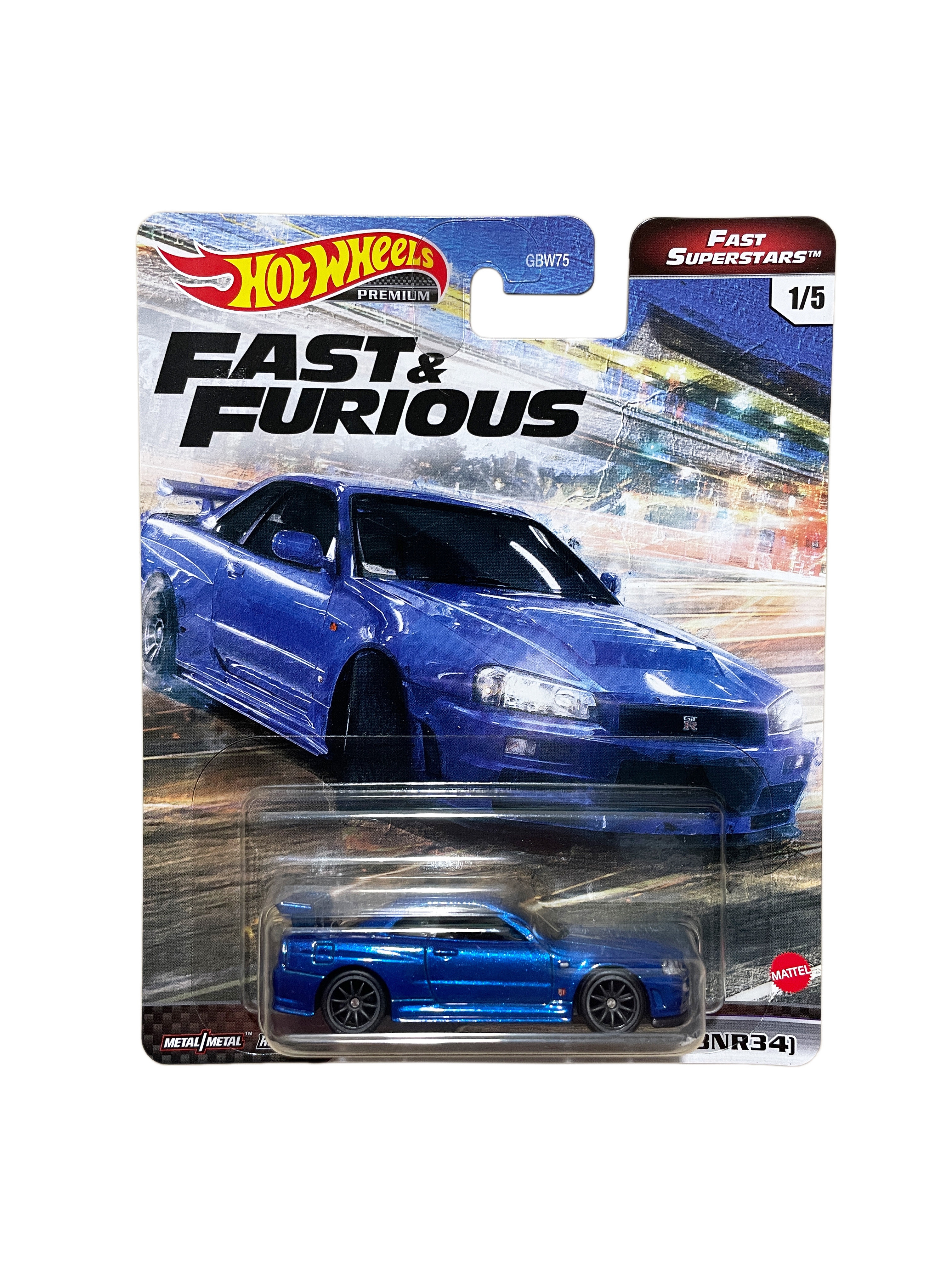 thumbnail for Hotwheels 1:64 Fast and Furious Premium Fast Superstars