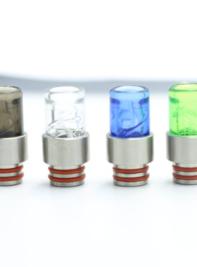 510 drip TIP不锈钢加螺旋防炸油滴嘴烟嘴BXG-019