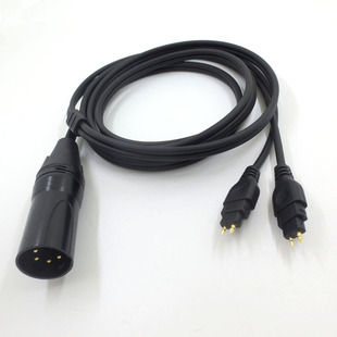适用于森海HD580 HD600 HD660s平衡升级线四芯卡侬头XLR耳机线