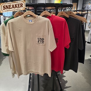 图案口袋LOGO短袖 T恤UC52GSS07M 宽松美式 UNDEFEATED五条杠夏季