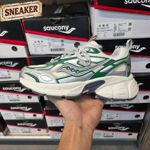 Saucony索康尼 2K CAVALRY复古 男女款缓震低帮休闲鞋 S79053-12