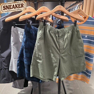 UNDEFEATED五条杠夏季工装经典美式潮流男女同款短裤UI41GSH02M