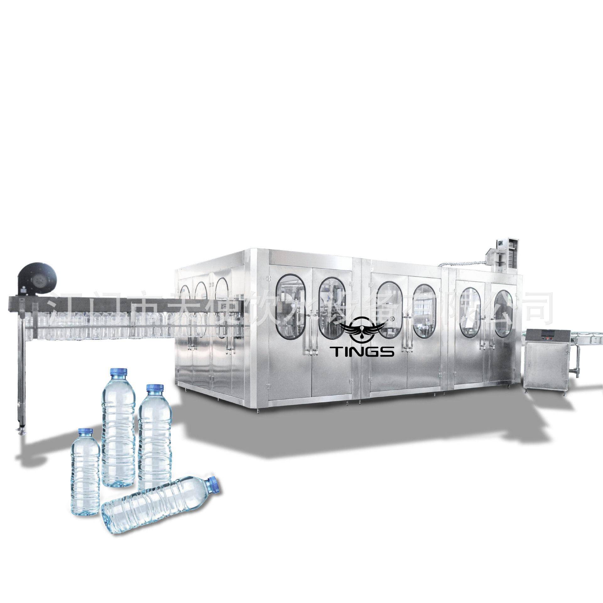 三合一灌装机定制小装纯净水设备500ml-2000ml矿泉水生产设备