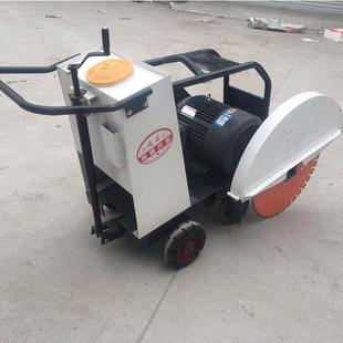 大锯片马路切割机柴油混凝土路面切缝刻纹机水泥马路手推式切割机
