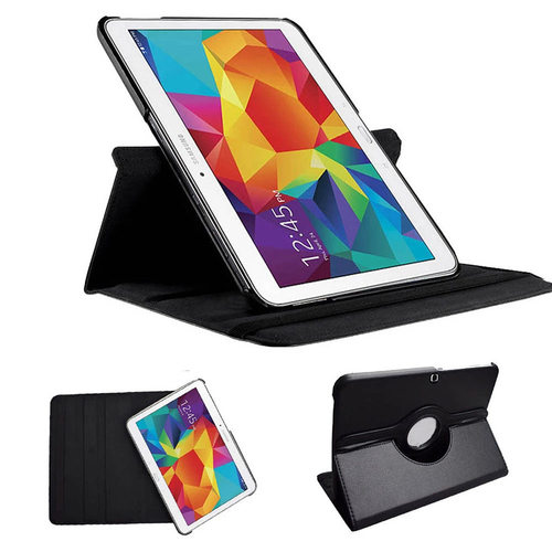 现货适用于三星Tab 4 10.1皮套T530 T531 T535平板保护套旋转壳