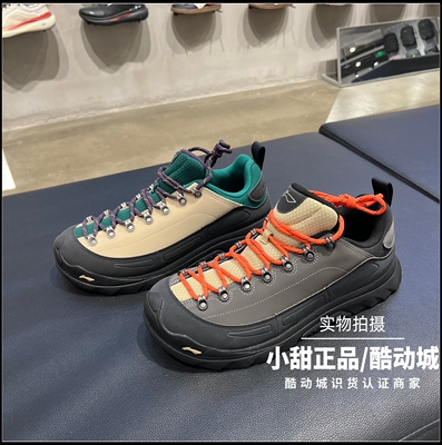 李宁CF溯户外林韵男子减震回弹旅游厚底增高徒步运动鞋AHCV055