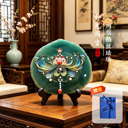 掐丝珐琅diy手工材料包玛瑙制品