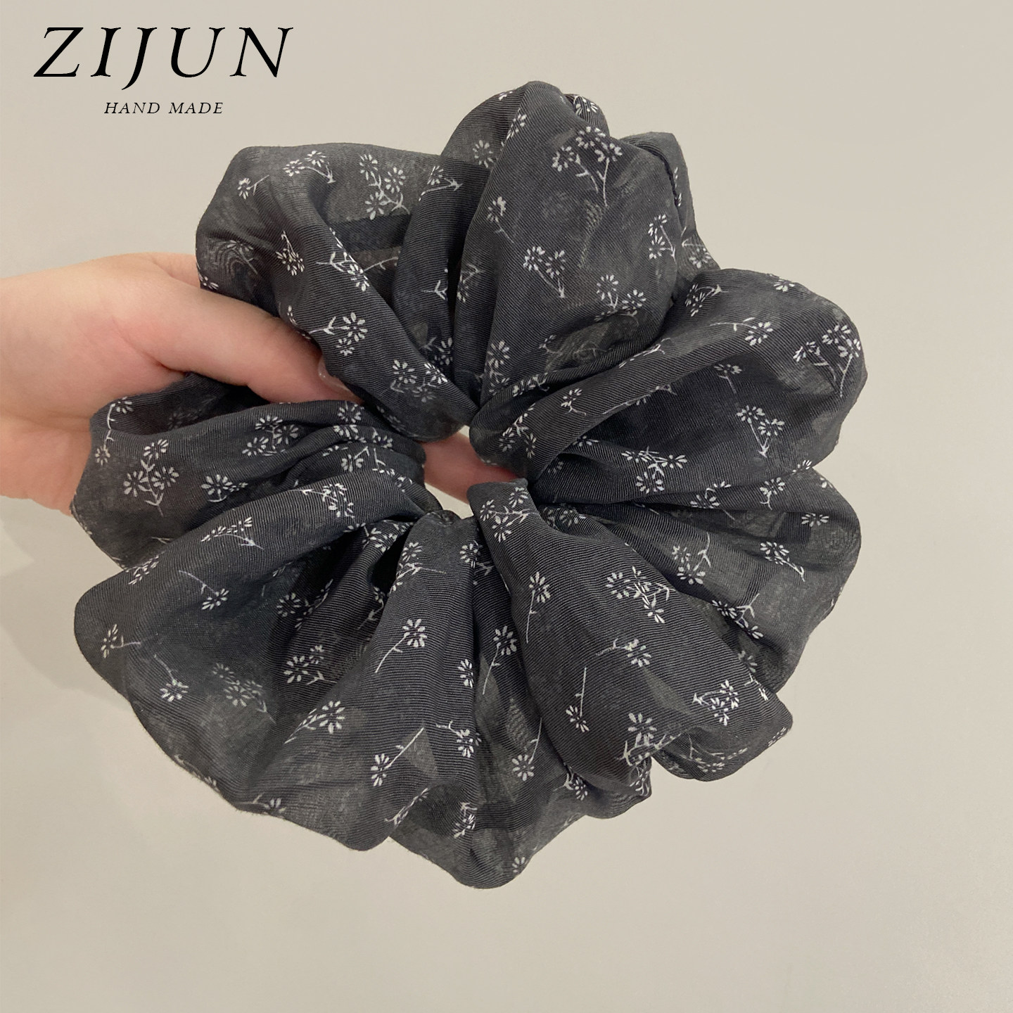 夏日薄纱碎花大肠发圈头绳女高级感温柔发饰洋气绑头发低马尾发绳,饰品/流行首饰/时尚饰品新,发饰,淘宝优惠券,粉丝福利购,淘宝优惠卷