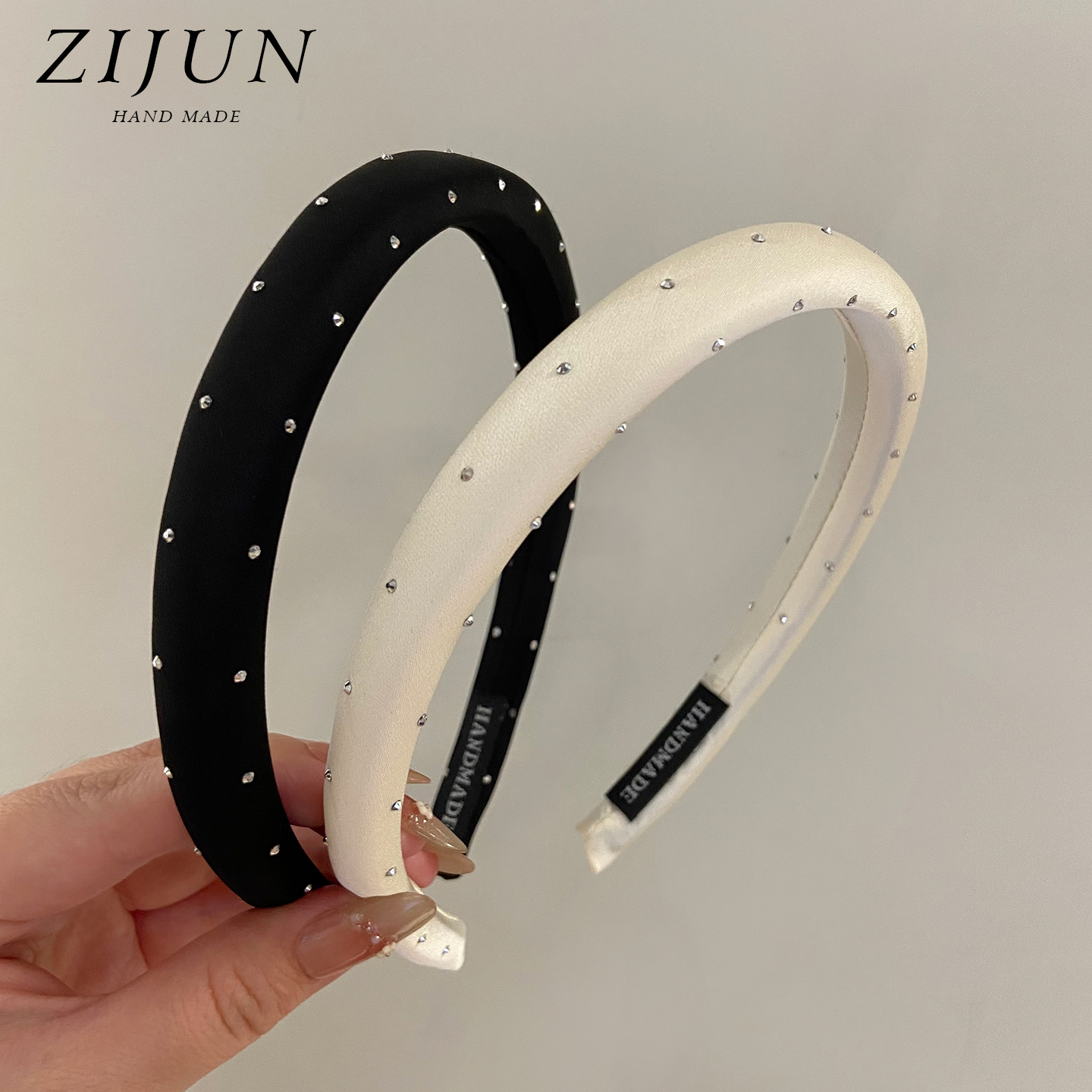 浪漫闪钻加厚海绵发箍女基础款