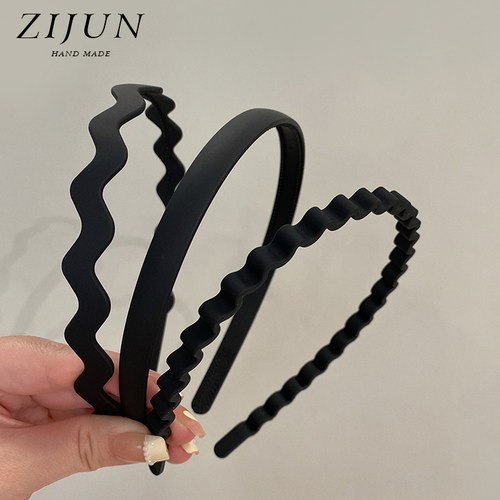 紫郡简约发箍亚克力两件套百搭