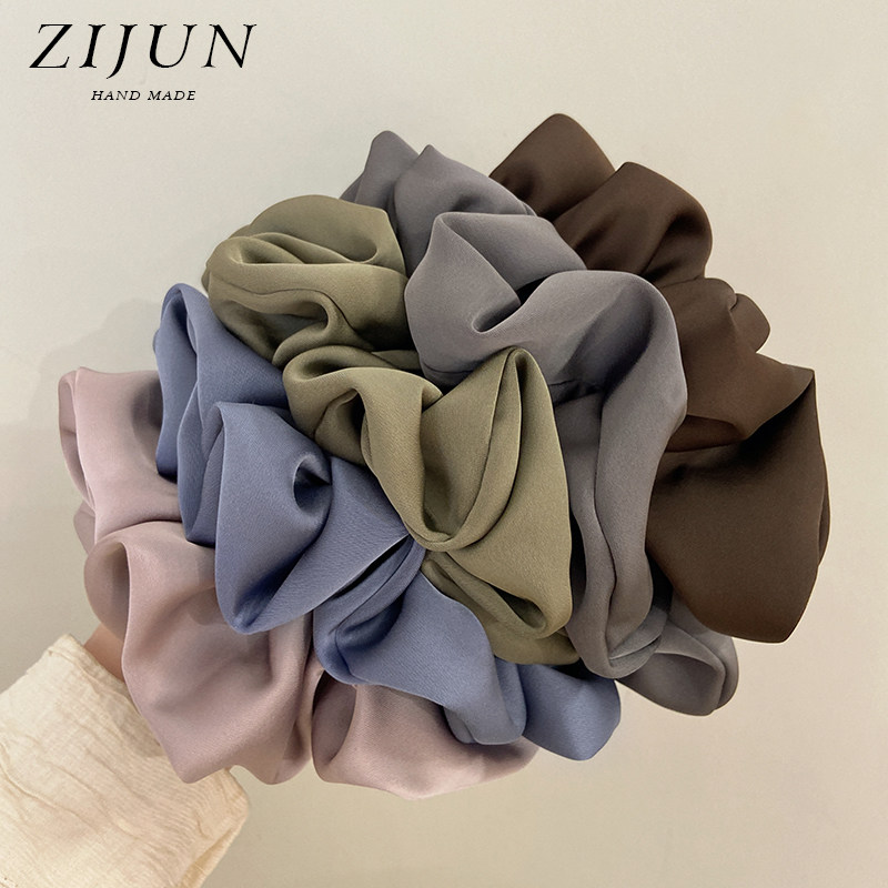 博主同款缎面大肠发圈头绳女简约扎马尾橡皮筋皮套高级感头花发绳,饰品/流行首饰/时尚饰品新,发饰,淘宝优惠券,粉丝福利购,淘宝优惠卷