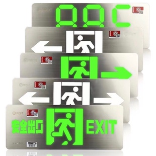 NST拿斯特A型应急灯集控安全出口编码 疏散指示灯智能应急灯DC36V