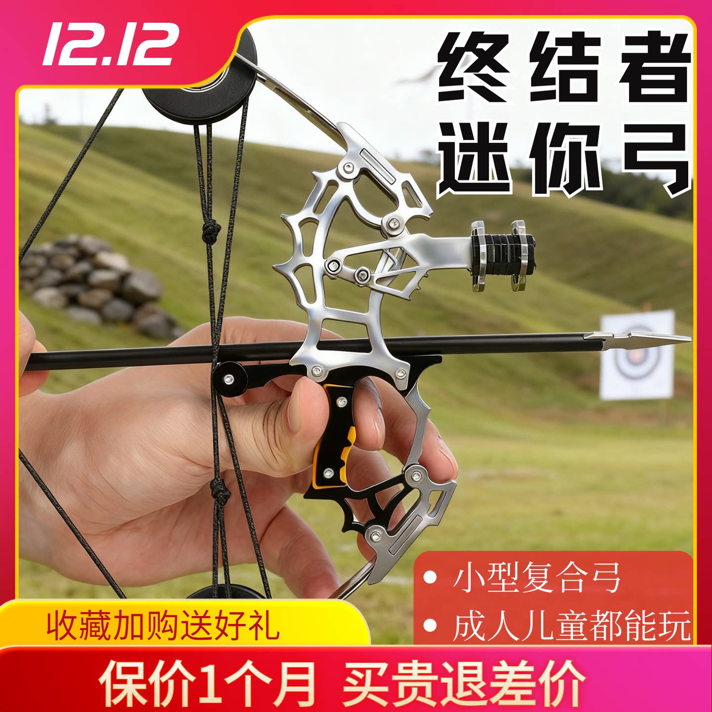 复合弓不锈钢成人儿童户外射箭