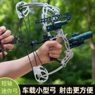小型迷你复合弓大威力高精度户外射击射箭打靶成年人专用复合弓