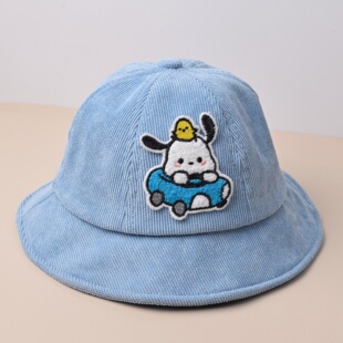 婴儿帽子可爱春秋季婴幼儿渔夫帽遮阳幼童秋冬洋气男女宝盆帽休闲