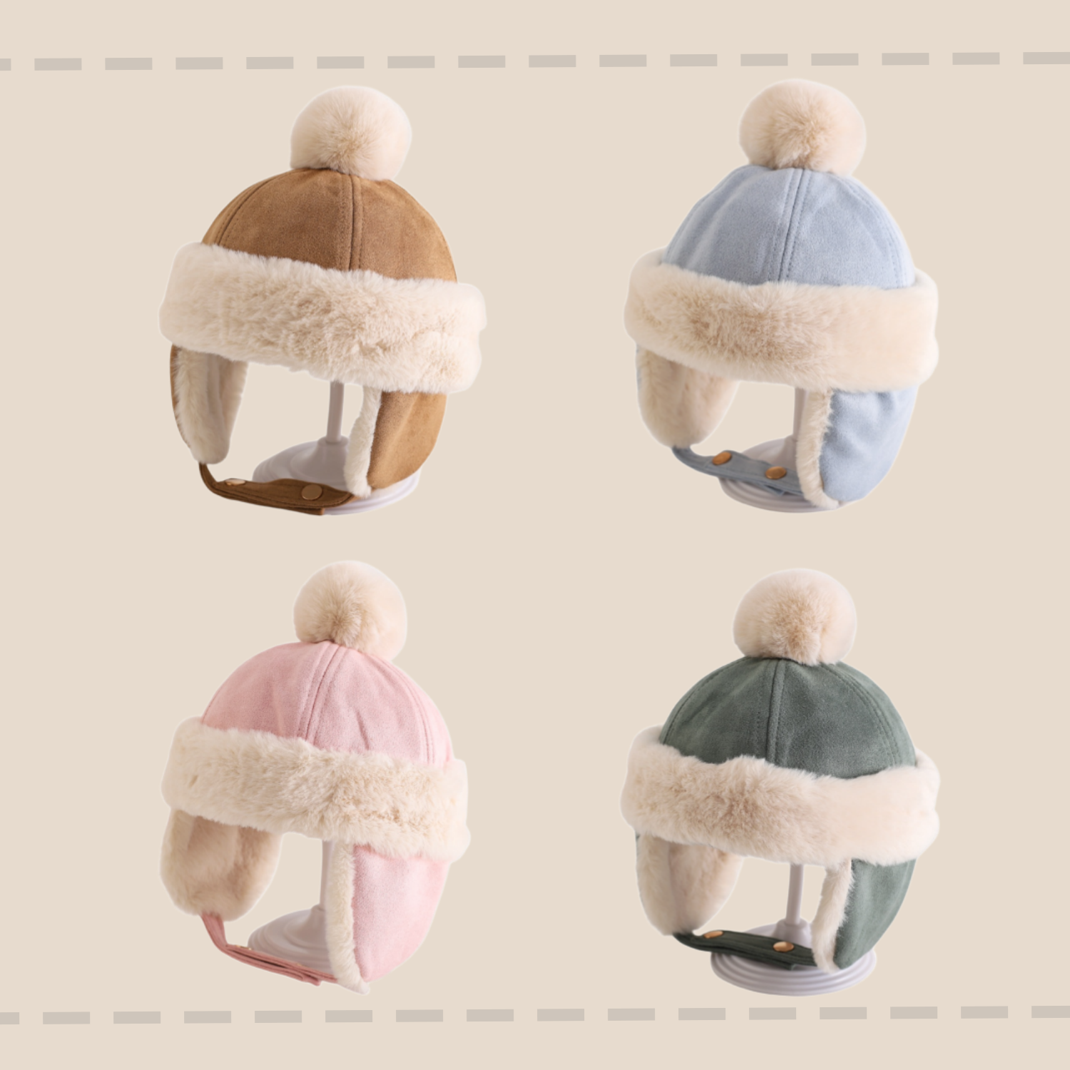 秋冬季宝宝帽子加厚冬天婴幼儿童保暖帽护耳洋气防寒男女宝雷锋帽,童装/婴儿装/亲子装,帽子,淘宝优惠券,粉丝福利购,淘宝优惠卷