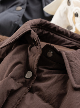 H春上7号 低调时髦 意D利B^C拼针织羊毛羊绒90鹅绒羽绒服D女43I1