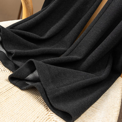 H春上7号 通勤S型 法柜高品质含羊毛加厚毛呢高腰微喇裤H女04J9特