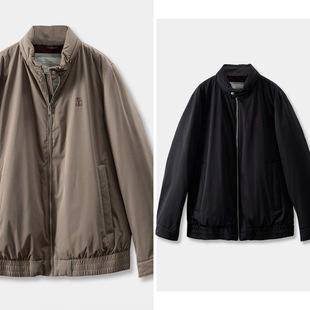 H春上7号 立落潮男 法G高品90白鸭绒立领夹克羽绒服外套84F8