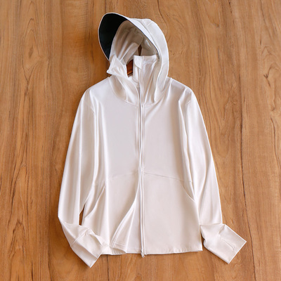 ￥秒！春天家   UPF50+大帽檐连帽防晒衣外套女73B4