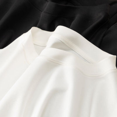 法柜液氨棉宽松大廓形短袖T恤