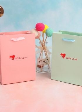 纸袋首饰包装袋玫瑰小号清新