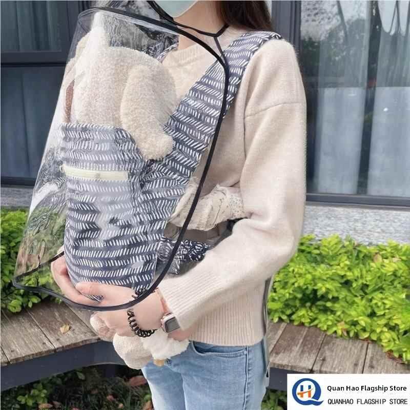 婴幼儿出行防护面罩防飞沫防风尘新生儿儿童户外遮脸宝宝外出脸罩
