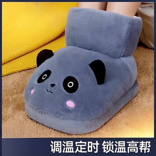 暖脚宝插电冬天办公室取暖器加热捂脚垫保暖鞋暖足神器电暖鞋
