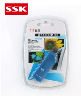 相机CF内存卡工业专用卡套 SSK飚王scrs028琥珀高速读卡器单反数码