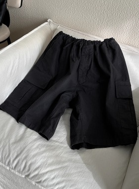 【年终清仓】做旧男女款SUNTEEZA宽松直筒工装裤五分裤短裤