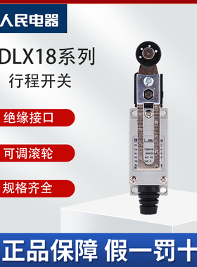 人民电器RDLX18行程开关8108微动限位开关8104 8112 9109 8111