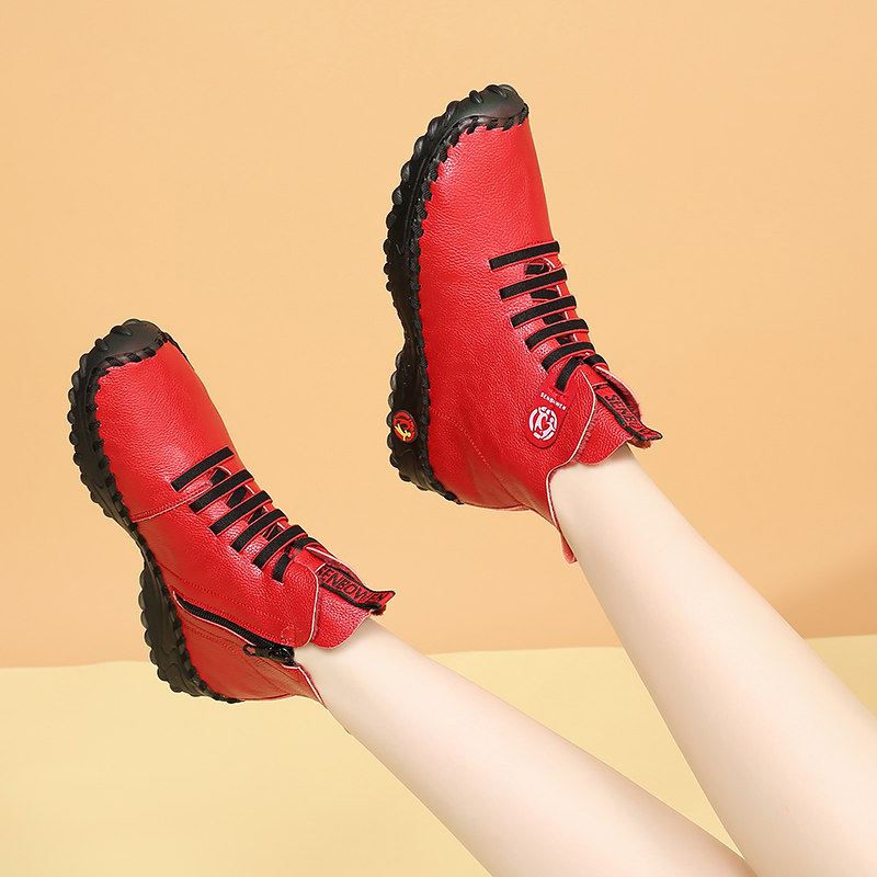 纯手工妈妈鞋女鞋软底软面秋冬款加绒加厚鞋底舒适舞蹈鞋防滑2310,女鞋,深口单鞋,淘宝优惠券,粉丝福利购,淘宝优惠卷